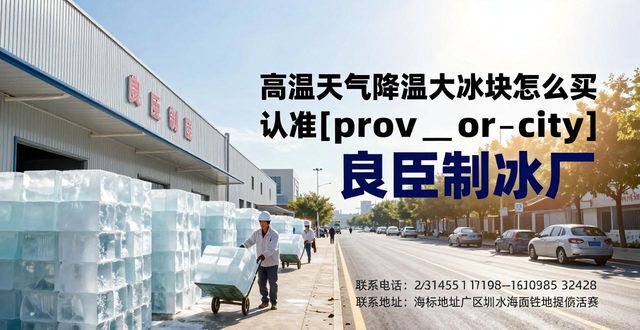 高温天气降温大冰块怎么买 认准鞍山良臣制冰厂