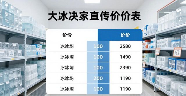大冰块批发厂家怎么选？鞍山直供渠道靠谱吗