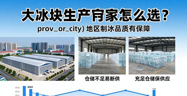 大冰块生产厂家怎么选？鞍山地区制冰品质有保障